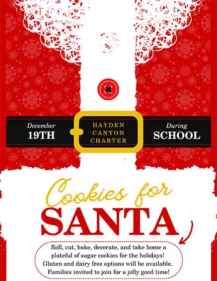Cookies for Santa | December 19, 2023 | Hayden Canyon Charter