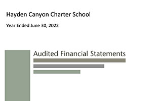 FY 2022 Audit Report | Hayden Canyon Charter