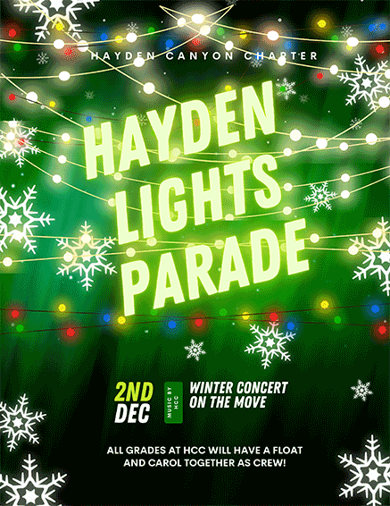 Hayden Lights Parade | December 2, 2023 | Hayden Canyon Charter