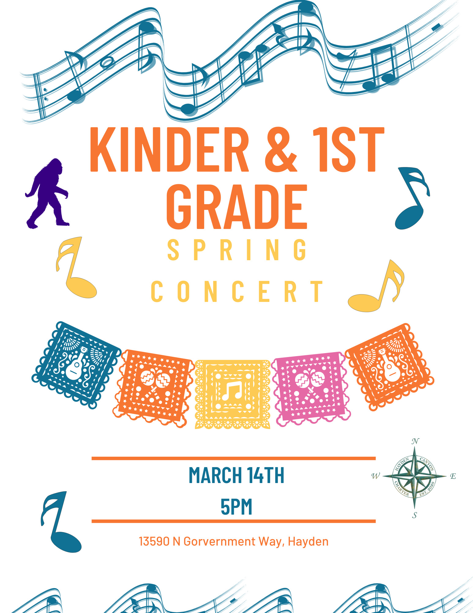 Kinder & 1st Grade Concert | March 14, 2024 | Hayden Canyon Charter