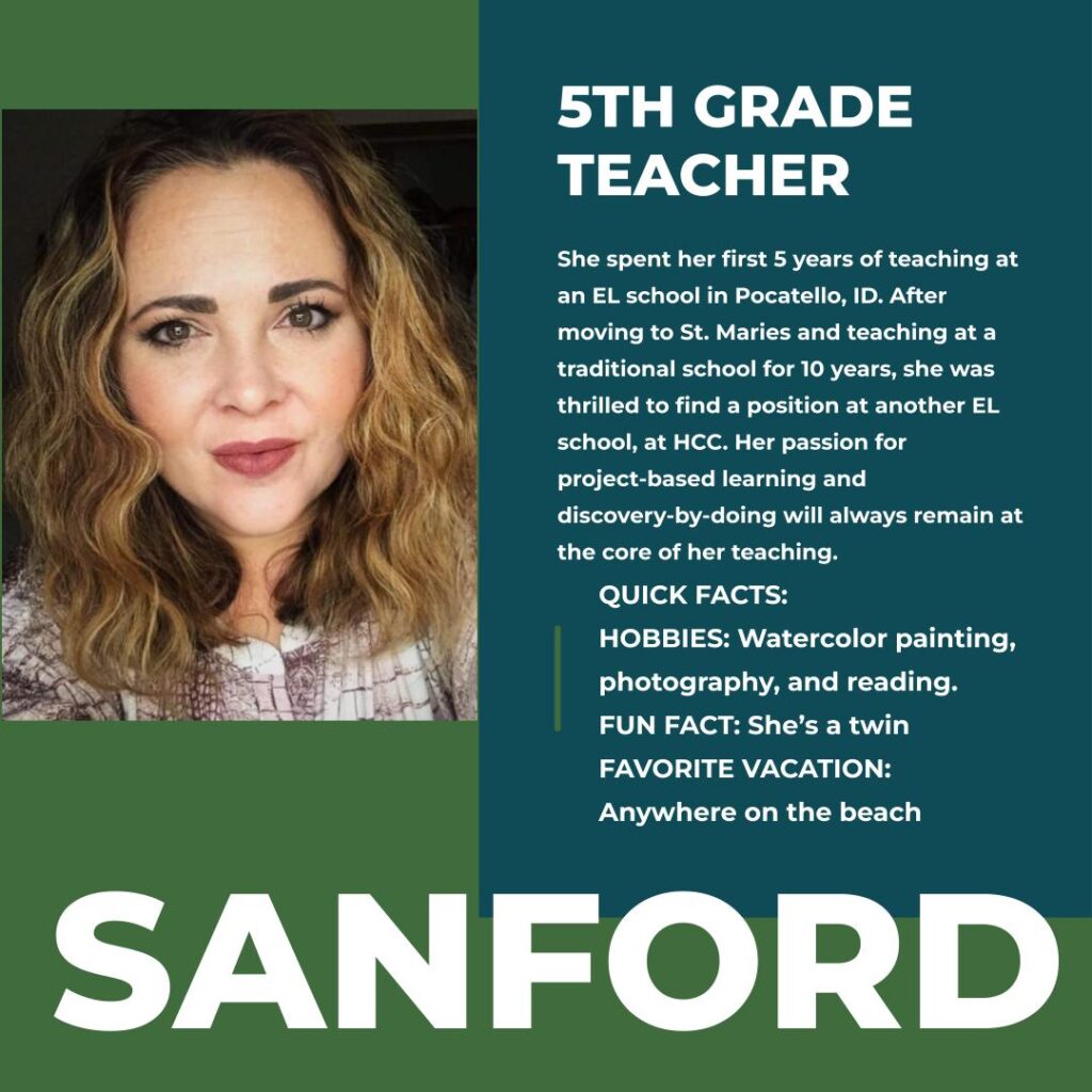 Leora Sanford | 5th Grade Teacher | Hayden Canyon Charter