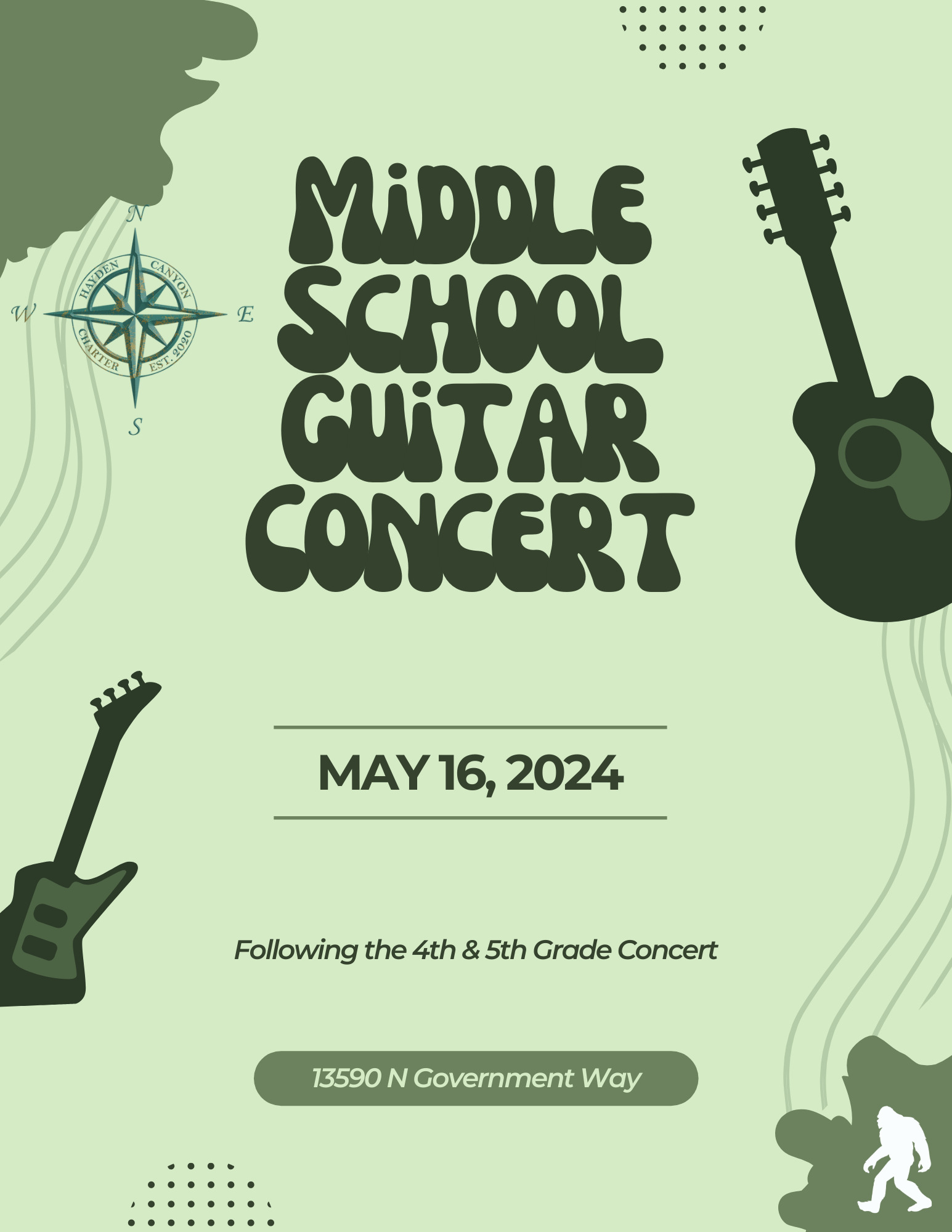 MS Guitar Concert | May 16, 2024 | Hayden Canyon Charter
