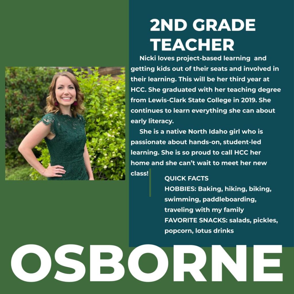 Nicki Osborne | 2nd Grade Teacher | Hayden Canyon Charter