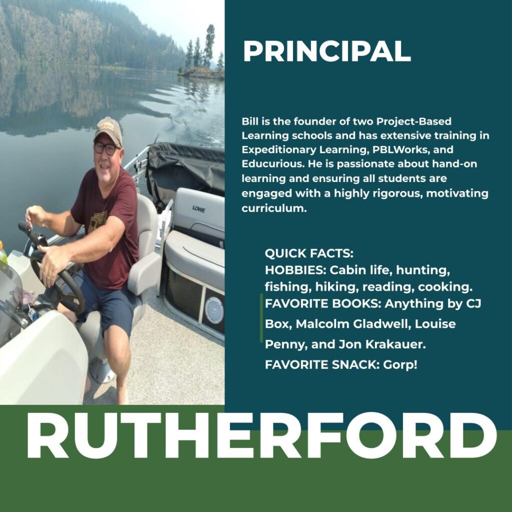 Bill Rutherford | Principal | Hayden Canyon Charter