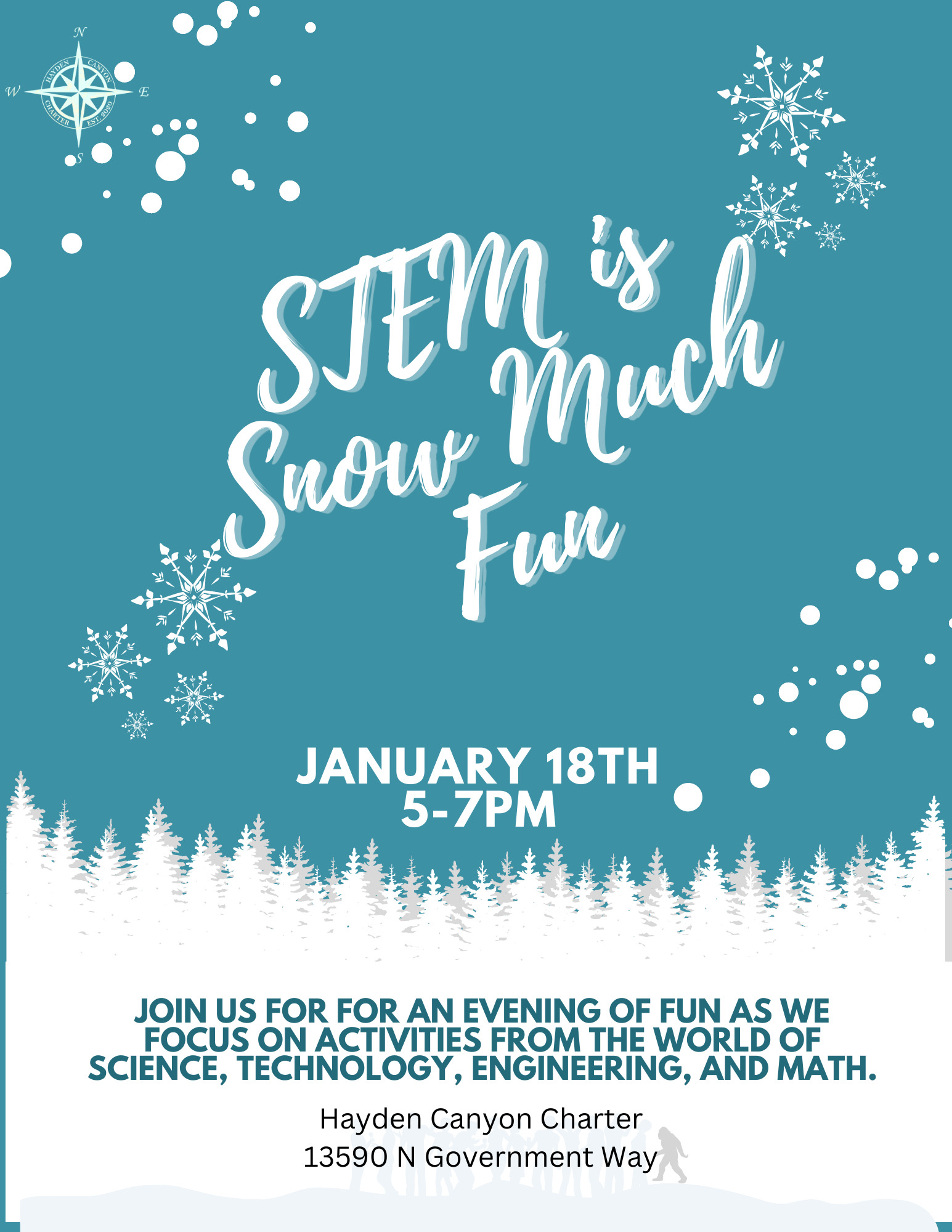 STEM is Snow Much Fun | January 19, 2024 | Hayden Canyon Charter
