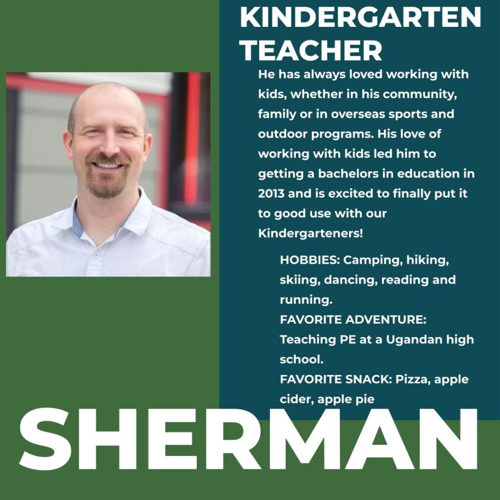 Peter Sherman | Kindergarten Teacher | Hayden Canyon Charter