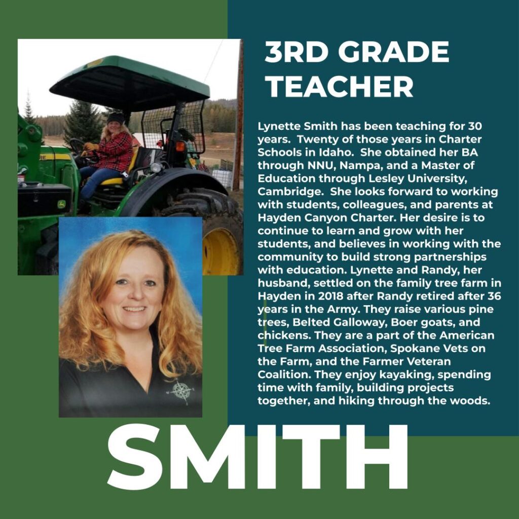 Lynette Smith | 3rd Grade Teacher | Hayden Canyon Charter