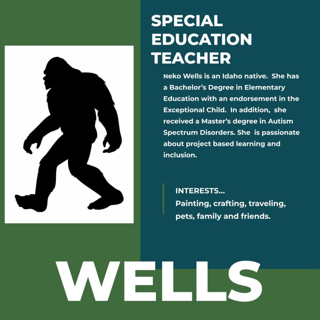 Neko Wells | Special Education Teacher | Hayden Canyon Charter