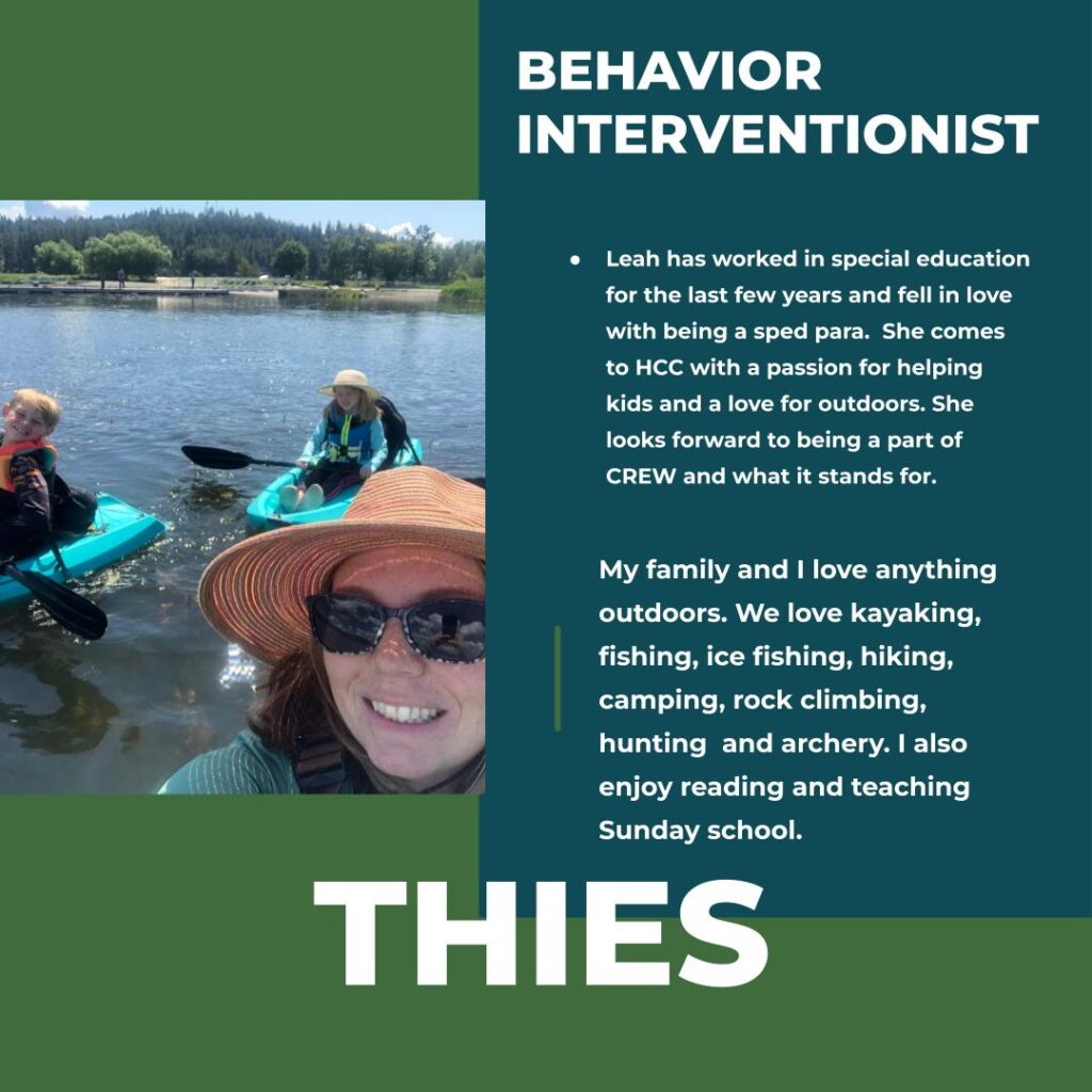 Leah Thies | Behavior Interventionist | Hayden Canyon Charter
