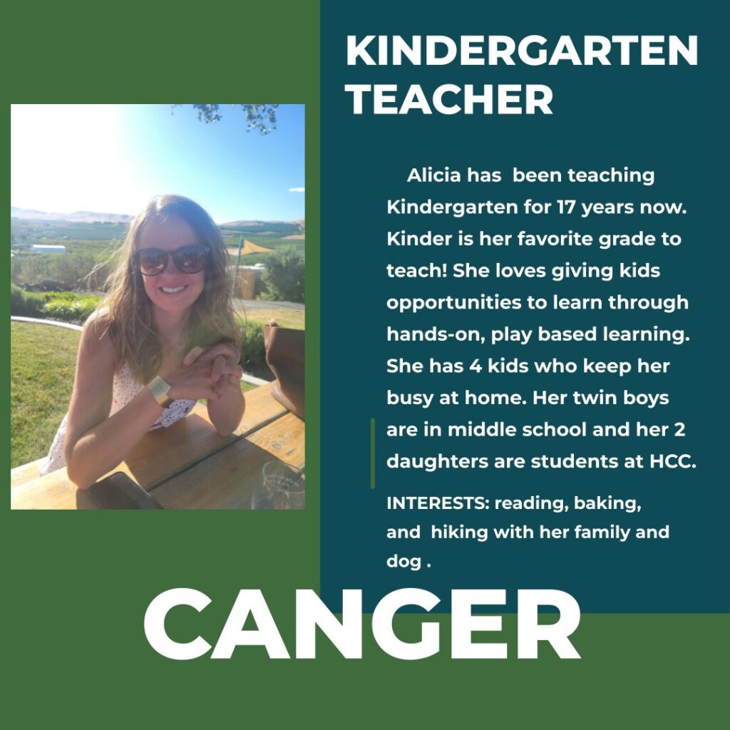 Alicia Canger | Kindergarten Teacher | Hayden Canyon Charter