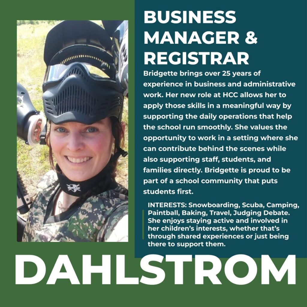 Bridgette Dahlstrom | Business Manager | Hayden Canyon Charter