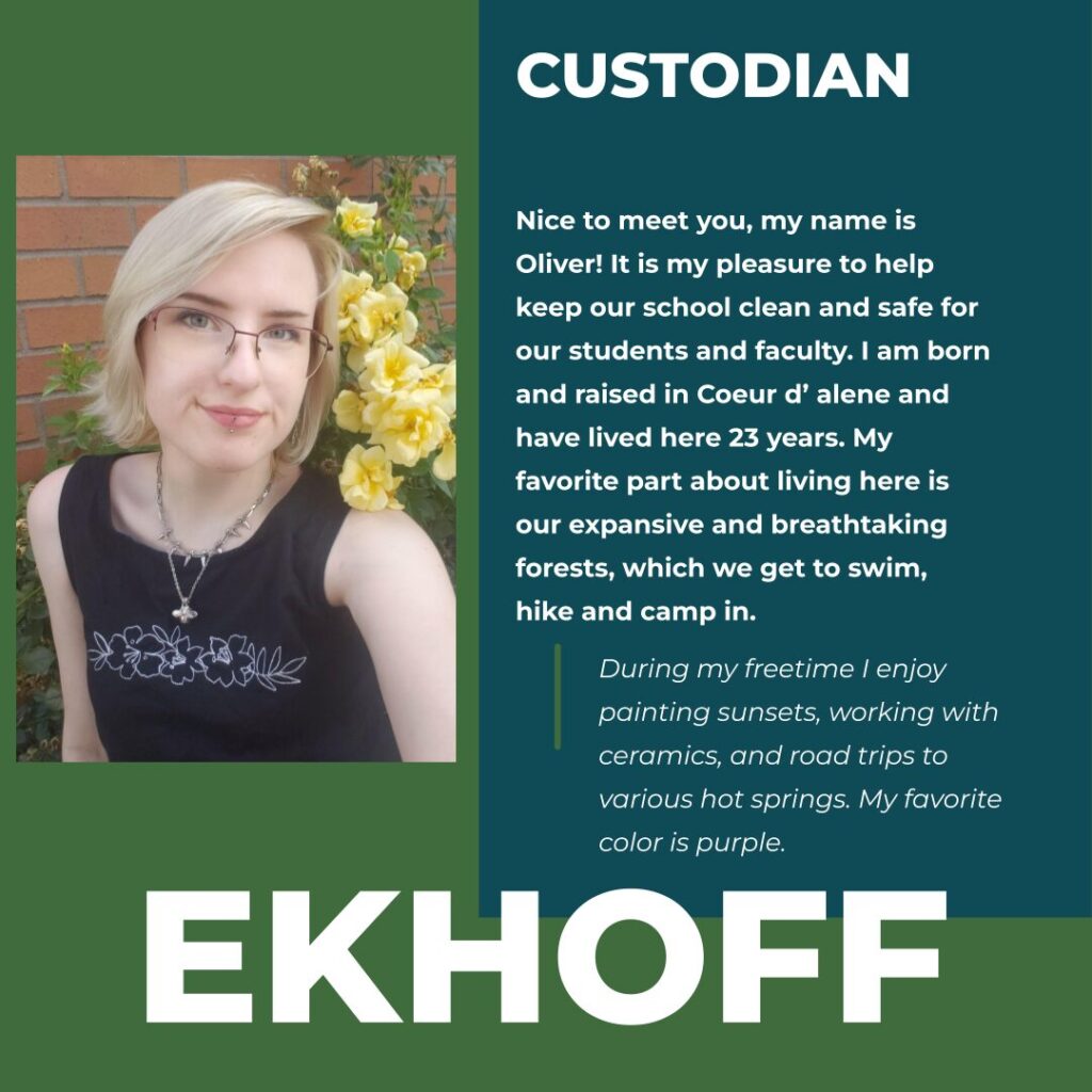 Oliver Ekhoff | Custodian | Hayden Canyon Charter