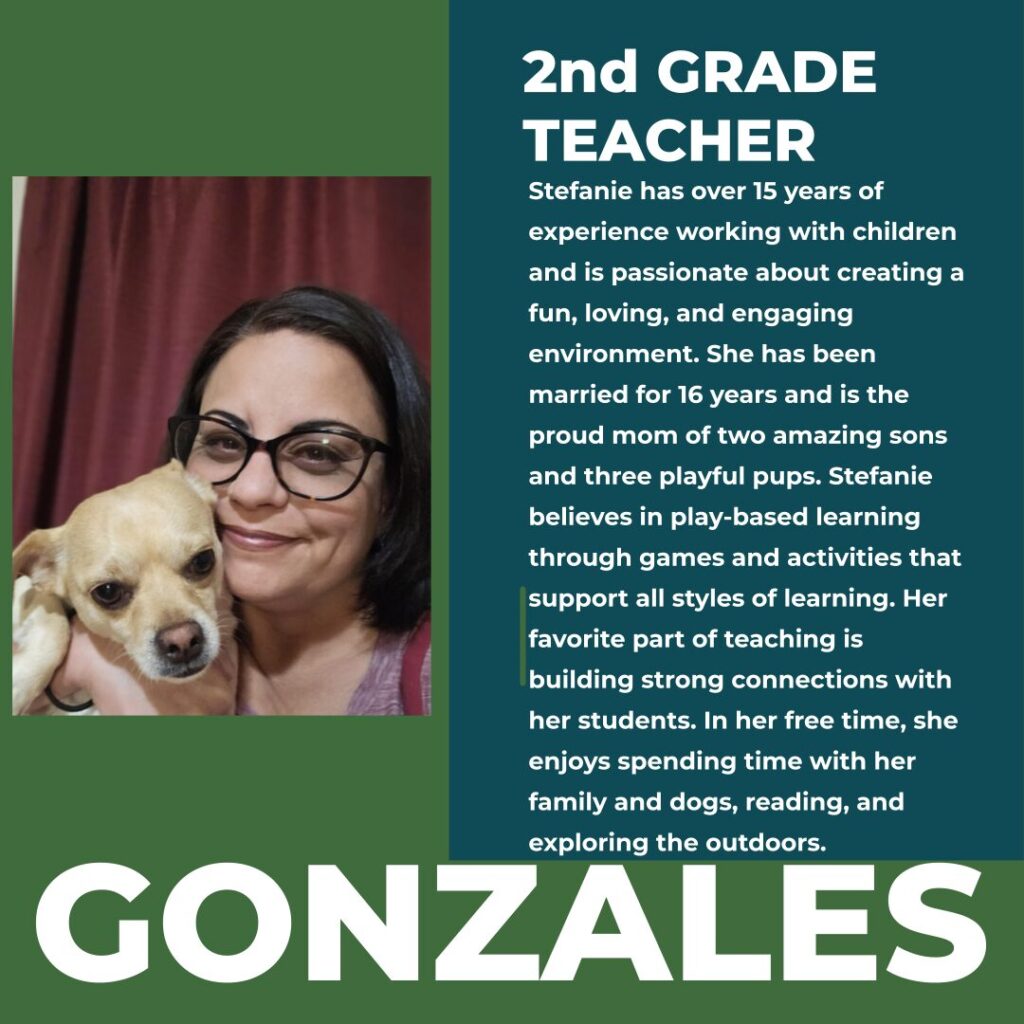 Stefanie Gonzales| 2nd Grade Teacher | Hayden Canyon Charter