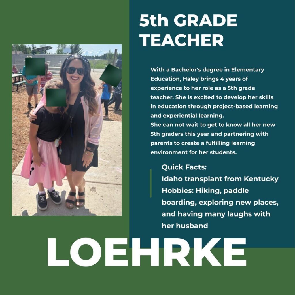 Haley Loehrke | 5th Grade Teacher | Hayden Canyon Charter