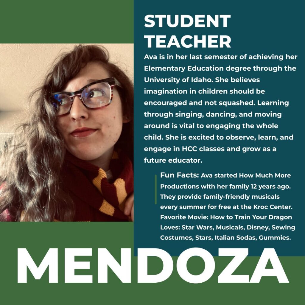 Ava Mendoza | Student Teacher | Hayden Canyon Charter
