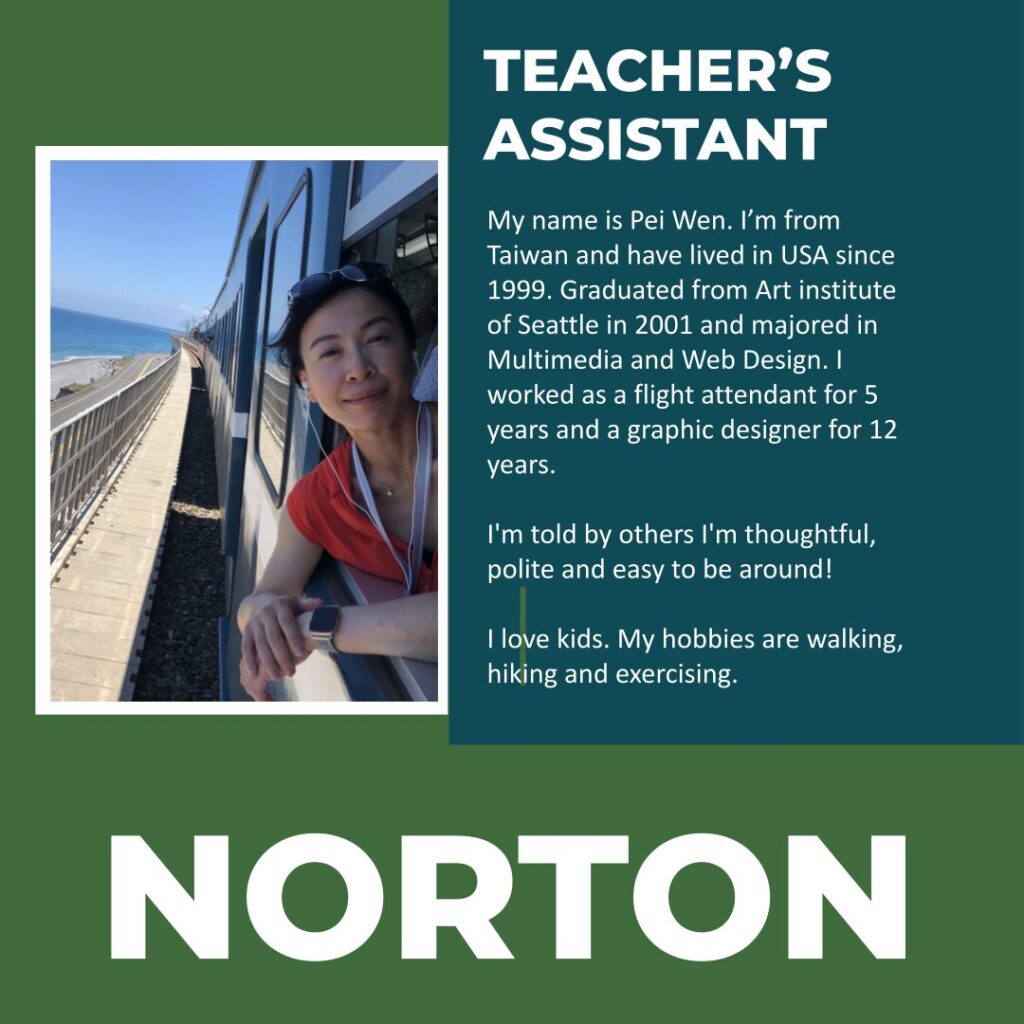 PeiWen Norton | TA  | Hayden Canyon Charter