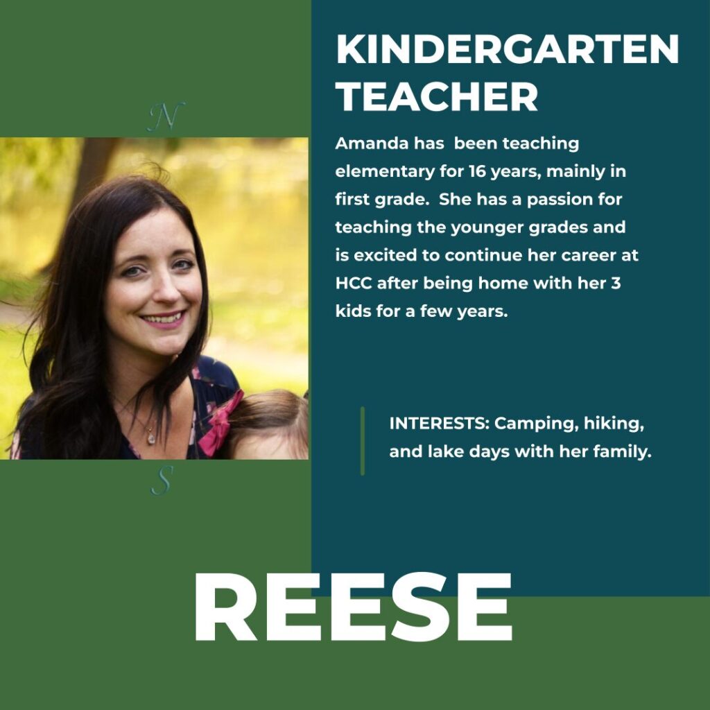 Amanda Reese | Kindergarten Teacher | Hayden Canyon Charter