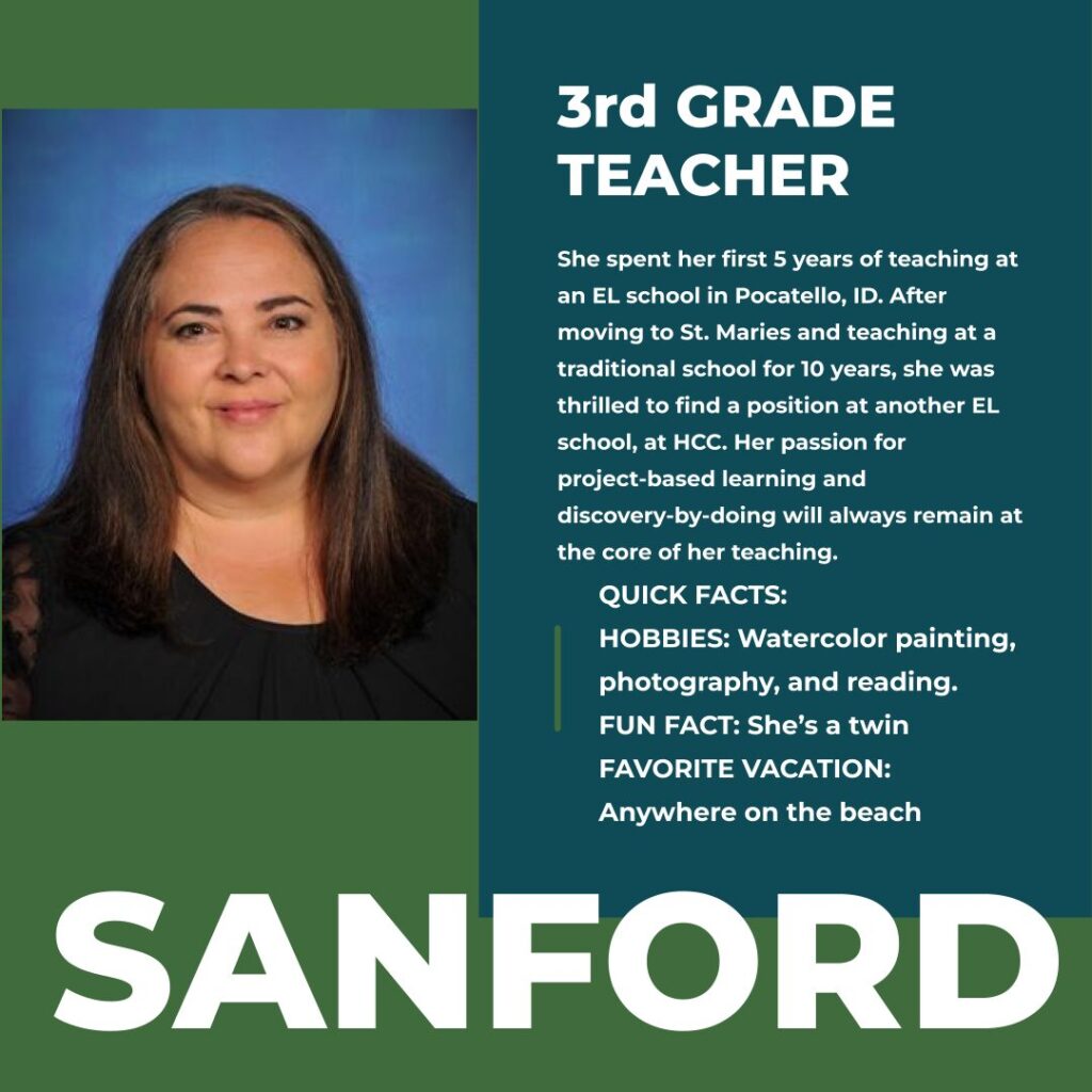 Leora Sanford | 3rd Grade Teacher | Hayden Canyon Charter