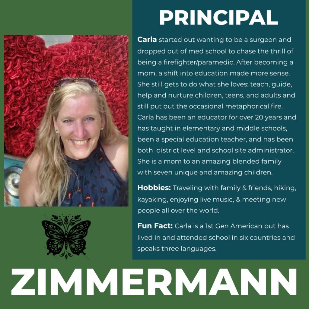 Carla Zimmermann | Principal | Hayden Canyon Charter