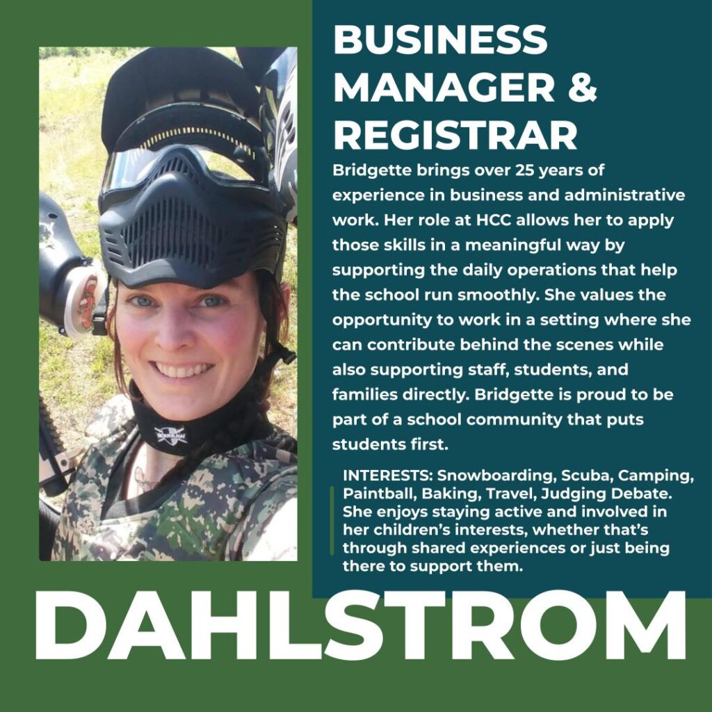 Bridgette Dahlstrom | Business Manager | Hayden Canyon Charter