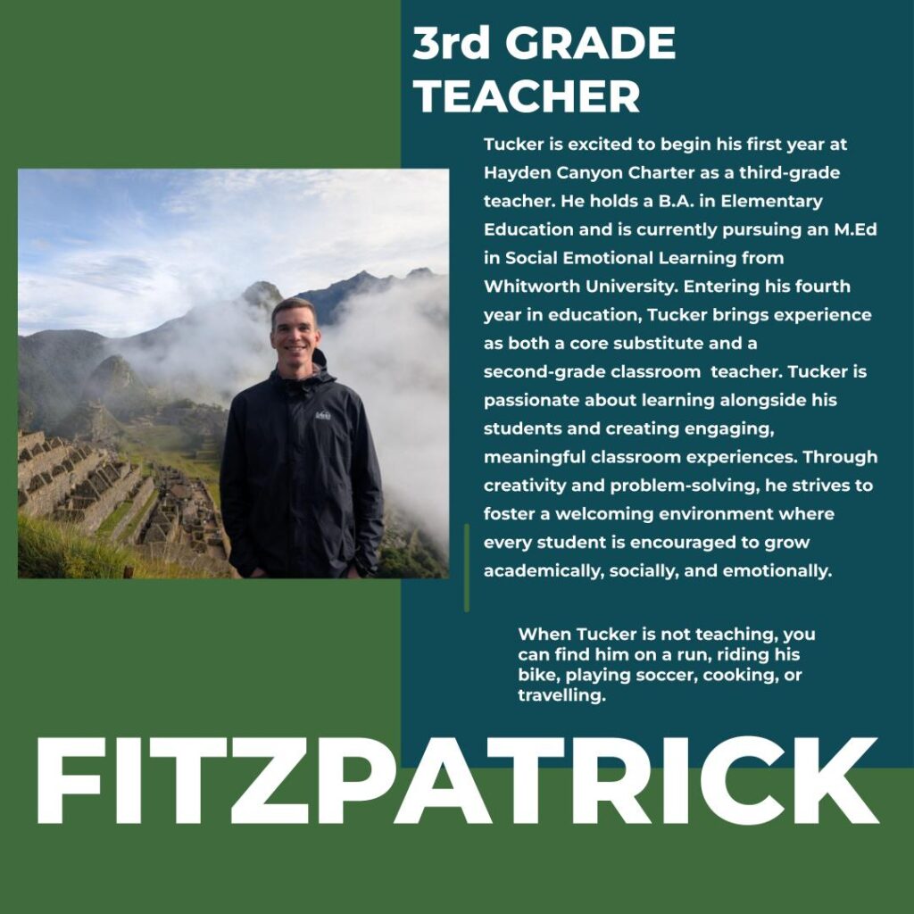 Tucker Fitzpatrick | 3rd Grade | Hayden Canyon Charter